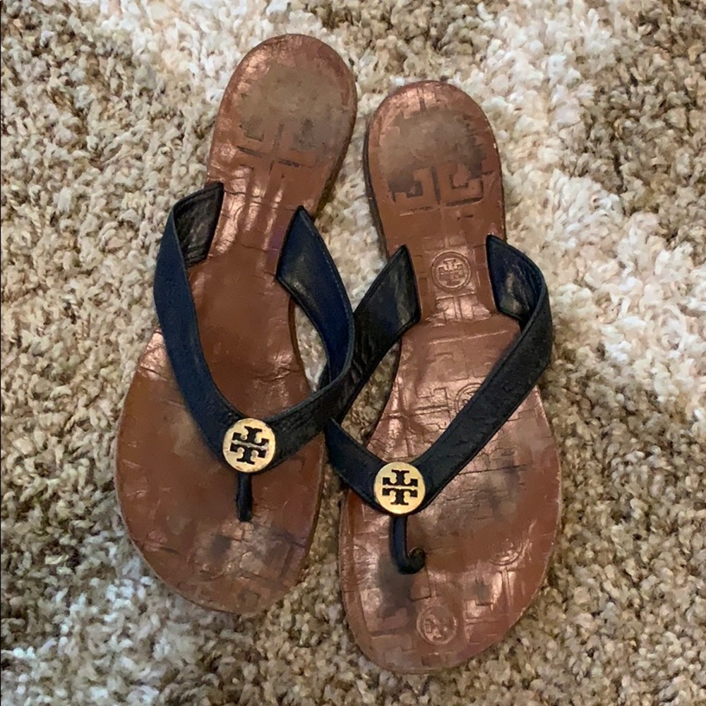 Tory Burch Flip Flops Size 9